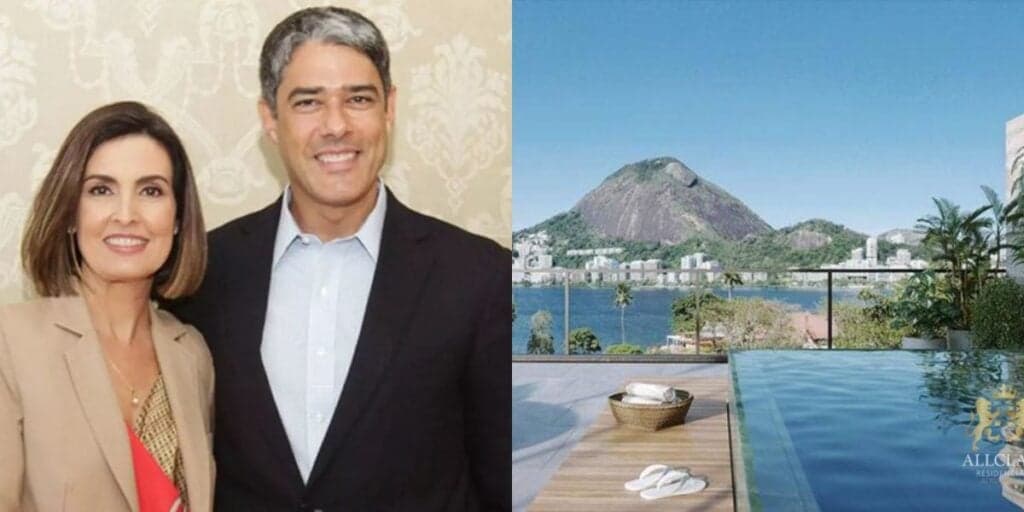 Valores: A separação de bens milionária de Fátima Bernardes e Bonner e o apartamento de luxo de 5 milhões