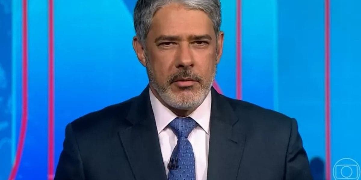 William Bonner no Jornal Nacional - Foto Reprodução TV Globo William Bonner no Jornal Nacional - Foto Reprodução TV Globo