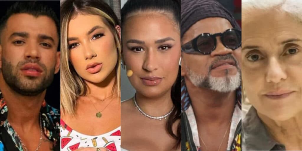 Carlinhos Brown expõe Marieta Severo; Simone assume o que faz com o marido; Gusttavo Lima peita Virgínia