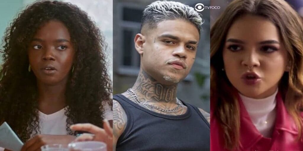 Barraco em Vai na Fé - Kate flagra Guiga e Hugo aos beijos e destrói a vida da influenciadora: "Vadia"