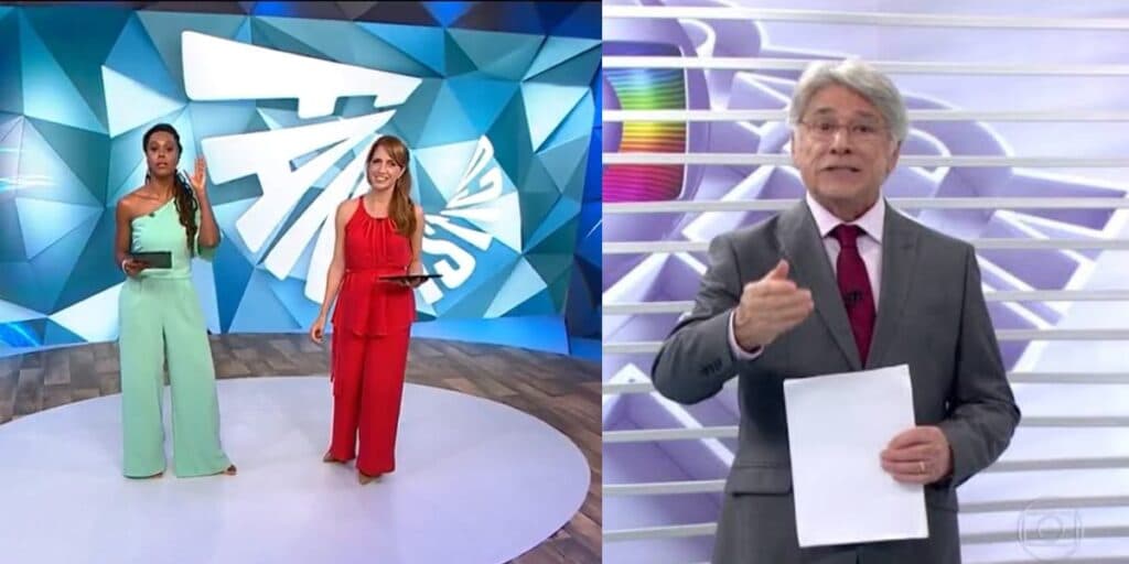 Barbudo e vivendo no meio do mato, Sérgio Chapelin vira notícia no Fantástico e imagens são mostradas