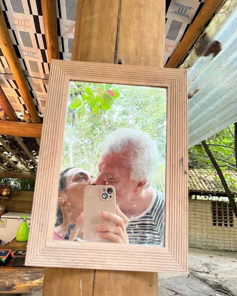 Pedro Bial recebe declaração de amor. Foto: Reprodução/Instagram Pedro Bial recebe declaração de amor. Foto: Reprodução/Instagram