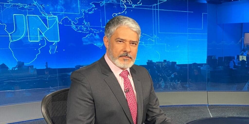 Sem Renata, William Bonner dá notícia no JN, faz anúncio no horário nobre da Globo e revela ‘promessa’ ao Brasil