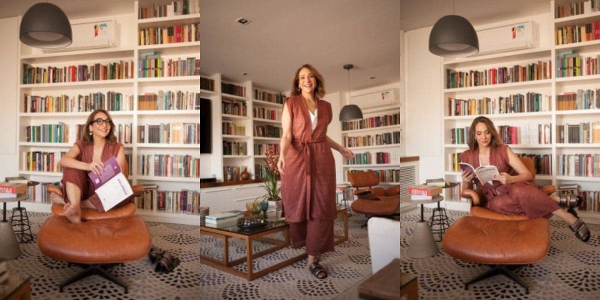 A luxuosa cobertura do tipo duplex de Maria Beltrão, localizada no Leblon, na Zona Sul do Rio de Janeiro - Foto Reprodução Extra A luxuosa cobertura do tipo duplex de Maria Beltrão, localizada no Leblon, na Zona Sul do Rio de Janeiro - Foto Reprodução Extra