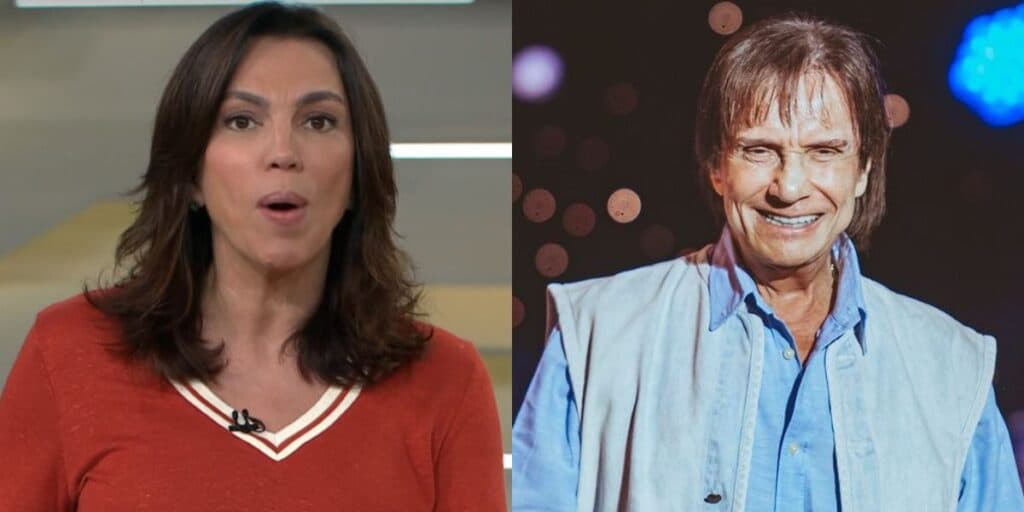 Ana Paula Araújo inicia Bom Dia Brasil com notícia sobre Roberto Carlos: "Ele está"
