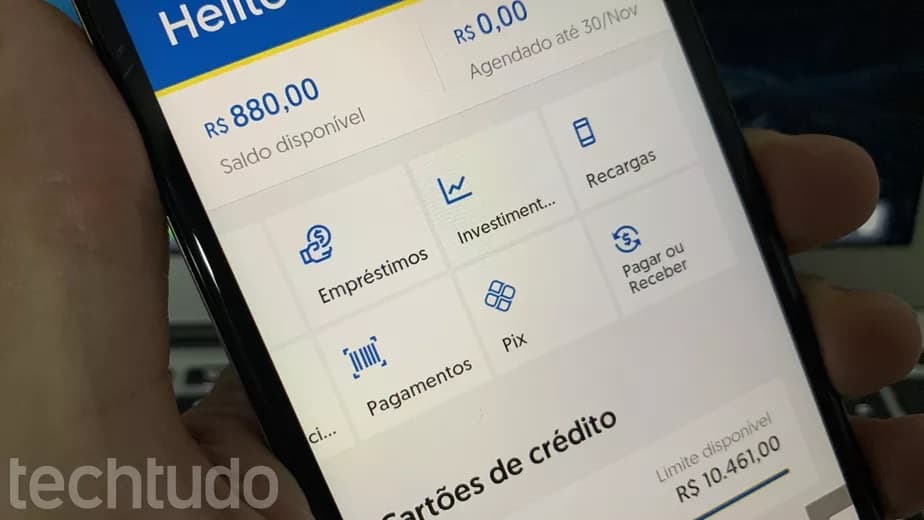 Aplicativo do banco (Foto: Reprodução/Internet) Aplicativo do banco (Foto: Reprodução/Internet)