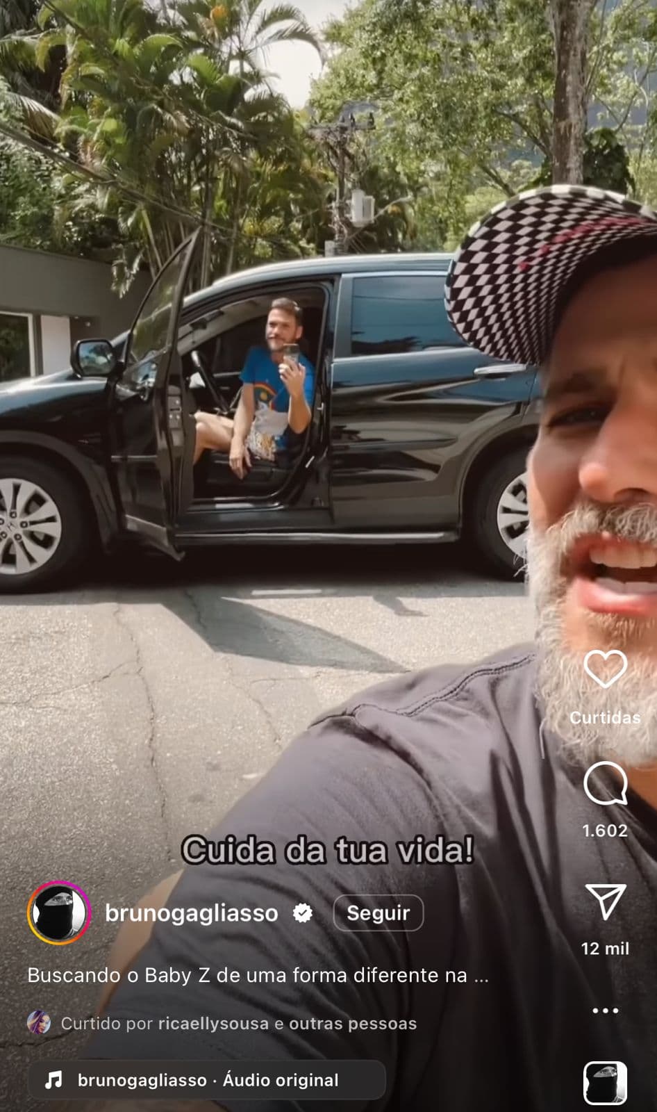 Bruno Gagliasso e Emílio Dantas - Foto Reprodução Instagram Bruno Gagliasso e Emílio Dantas - Foto Reprodução Instagram