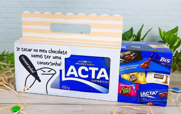 Caixa de Chocolates da marca Lacta - Foto Reprodução Internet Caixa de Chocolates da marca Lacta - Foto Reprodução Internet