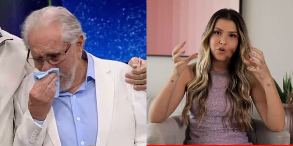 Choque: Filha de Carlos Alberto dá recado ao pai, expõe o que sente e animador diz que não consegue falar