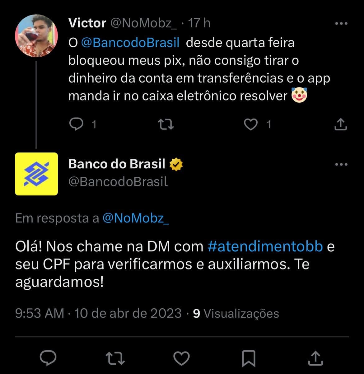 Clientes do Banco do Brasil demonstram insatisfação com o aplicativo da instituição, via twitter - Foto Reprodução Twitter Clientes do Banco do Brasil demonstram insatisfação com o aplicativo da instituição, via twitter - Foto Reprodução Twitter