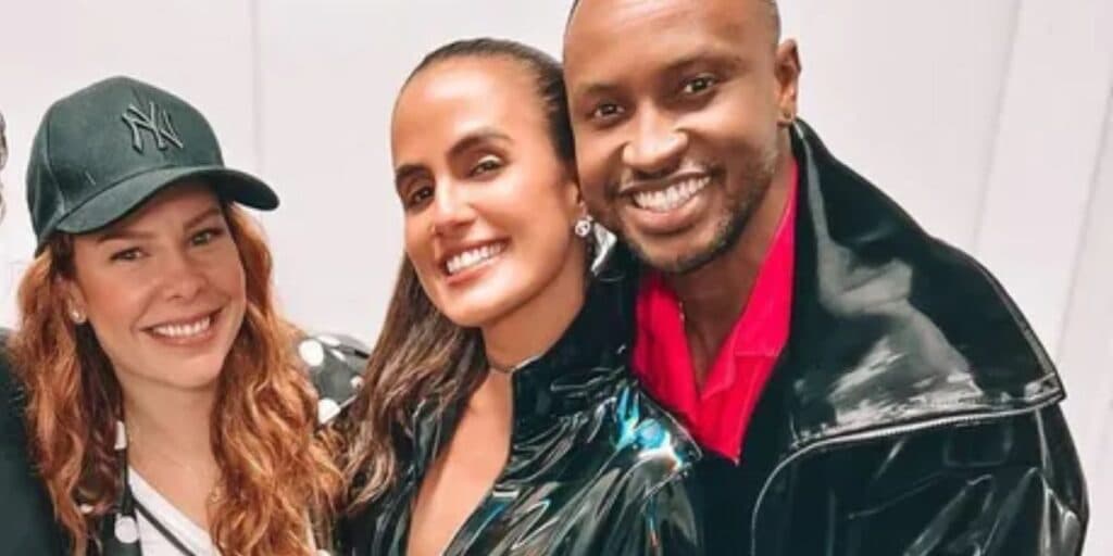A atitude chocante da ex Fernanda Souza e da atual, Carol Peixinho, na frente de Thiaguinho