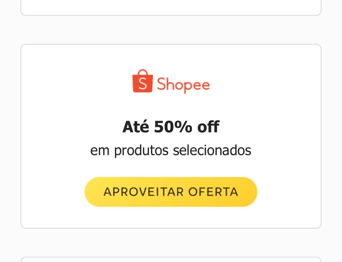O Banco oferece descontos na Shopee - Foto Reprodução C6 Bank O Banco oferece descontos na Shopee - Foto Reprodução C6 Bank