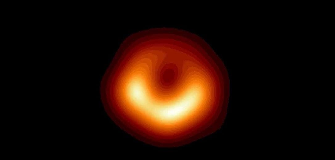 A primeira imagem feita do objeto astronômico (Foto: PRIMO/INSTITUTE FOR ADVANCED STUDY) A primeira imagem feita do objeto astronômico (Foto: PRIMO/INSTITUTE FOR ADVANCED STUDY)