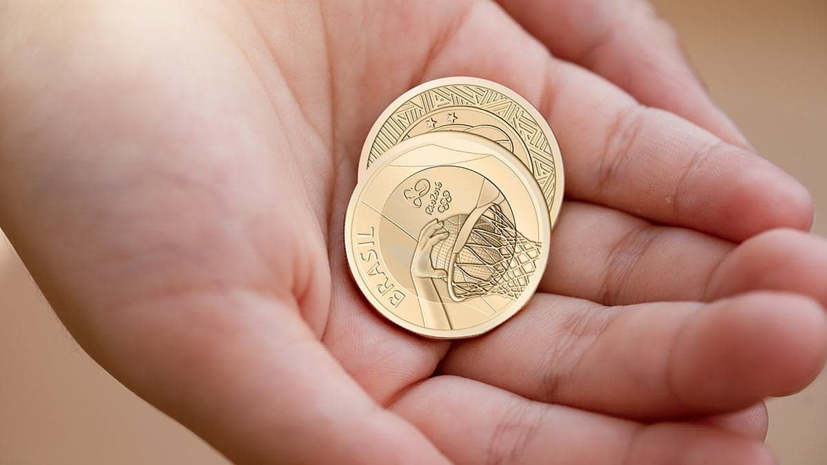 Moedas da olimpíada de 2016 valem uma fortuna - Foto: Reprodução/Internet Moedas da olimpíada de 2016 valem uma fortuna - Foto: Reprodução/Internet