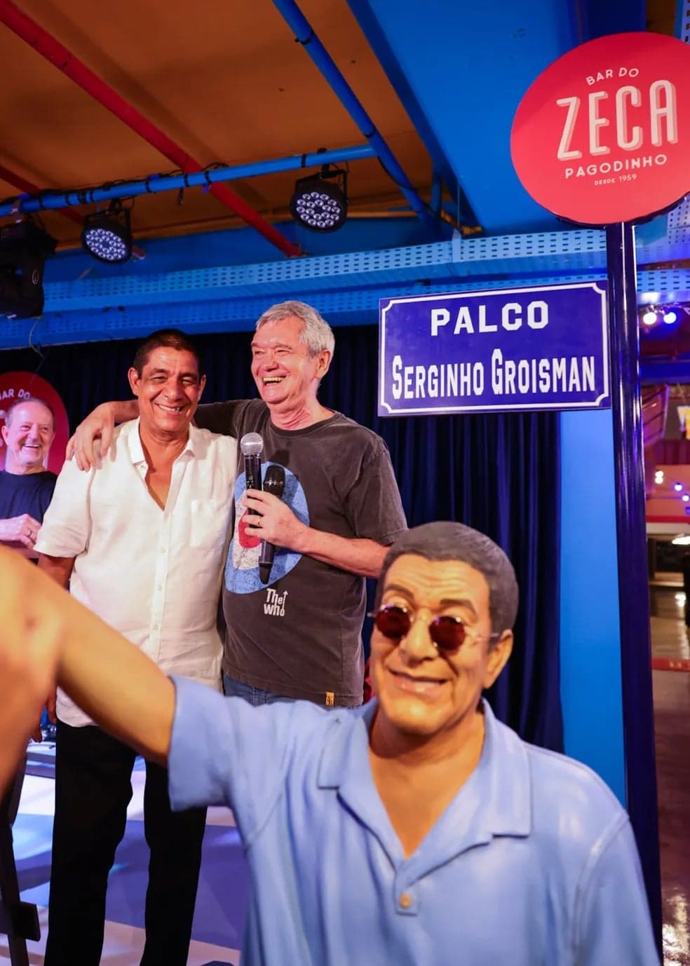 Zeca Pagodinho e o apresentador são grandes amigos (Foto: Manu Scarpa e Lucas Ramos / Brazil News) Zeca Pagodinho e o apresentador são grandes amigos (Foto: Manu Scarpa e Lucas Ramos / Brazil News)