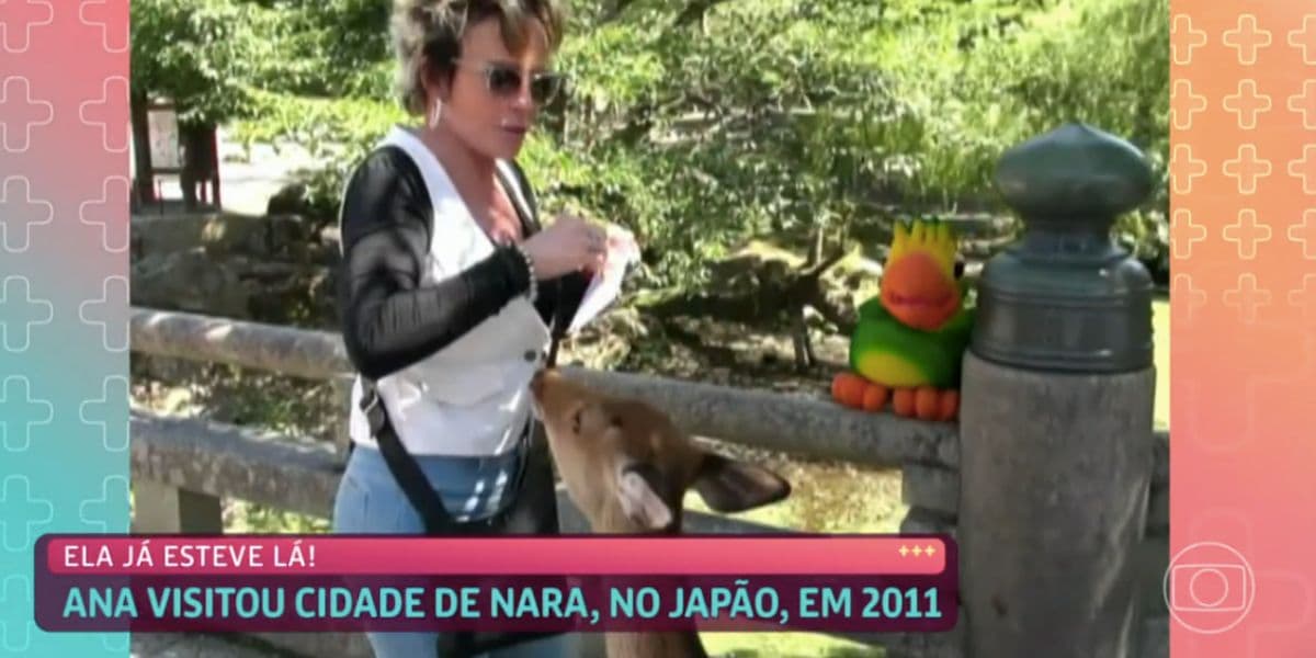 Ana Maria e Louro José, o Tom Veiga (Foto: Reprodução / Mais Você da Globo) Ana Maria e Louro José, o Tom Veiga (Foto: Reprodução / Mais Você da Globo)