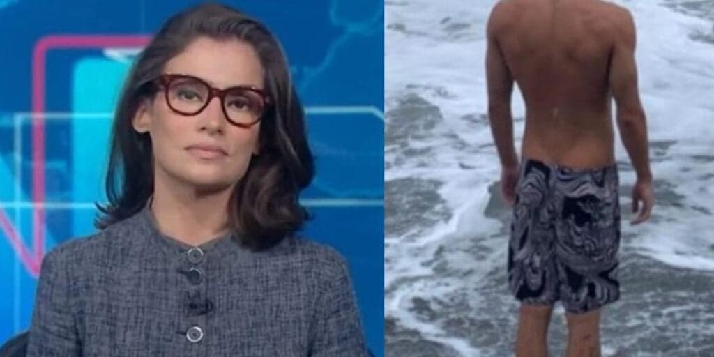 Tatuado, barbudo e idêntico à mãe: Tente não sorrir ao ver o filho discreto de Renata Vasconcellos