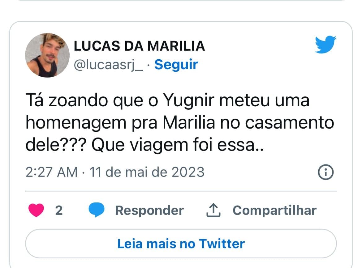 Ex-noivo de Marília Mendonça se casa com famosa, e atitude em cerimônia envolvendo sertaneja choca a todos - Foto Reprodução Twitter Ex-noivo de Marília Mendonça se casa com famosa, e atitude em cerimônia envolvendo sertaneja choca a todos - Foto Reprodução Twitter