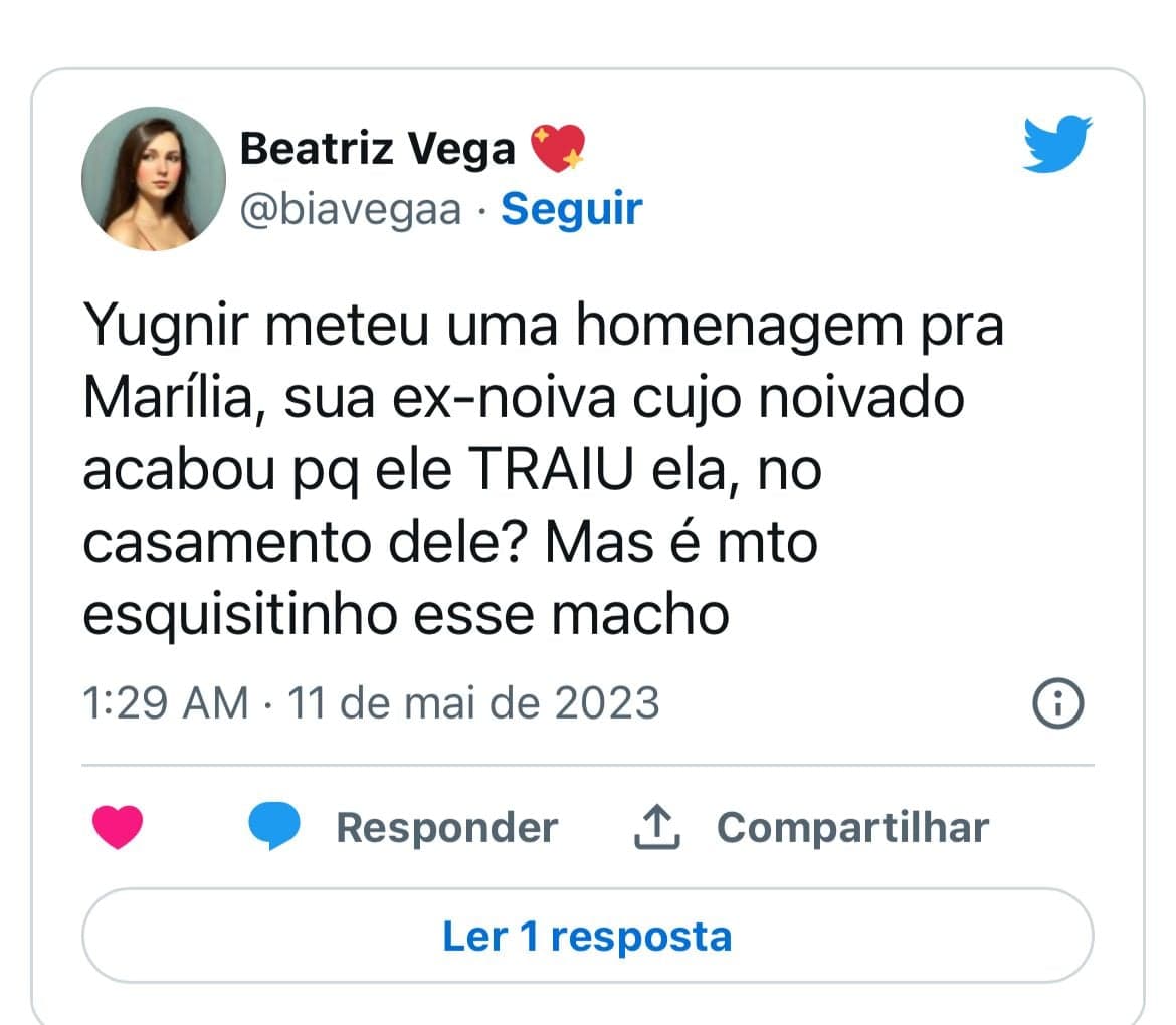 Ex-noivo de Marília Mendonça se casa com famosa, e atitude em cerimônia envolvendo sertaneja choca a todos - Foto Reprodução Twitter Ex-noivo de Marília Mendonça se casa com famosa, e atitude em cerimônia envolvendo sertaneja choca a todos - Foto Reprodução Twitter