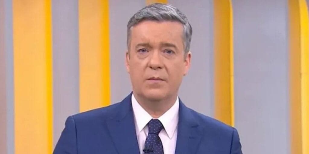 O choro de Roberto Kovalick após perder o chão com situação na Globo: "Gente, que cena"
