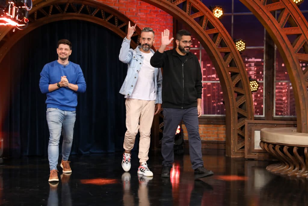 The Noite recebe Dihh Lopes, Murilo Moraes e Luciano Guima nesta sexta