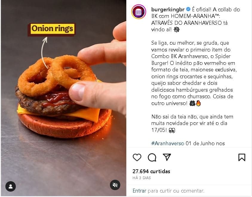 Sanduíche com aparência bizarra - Foto Reprodução Instagram Sanduíche com aparência bizarra - Foto Reprodução Instagram