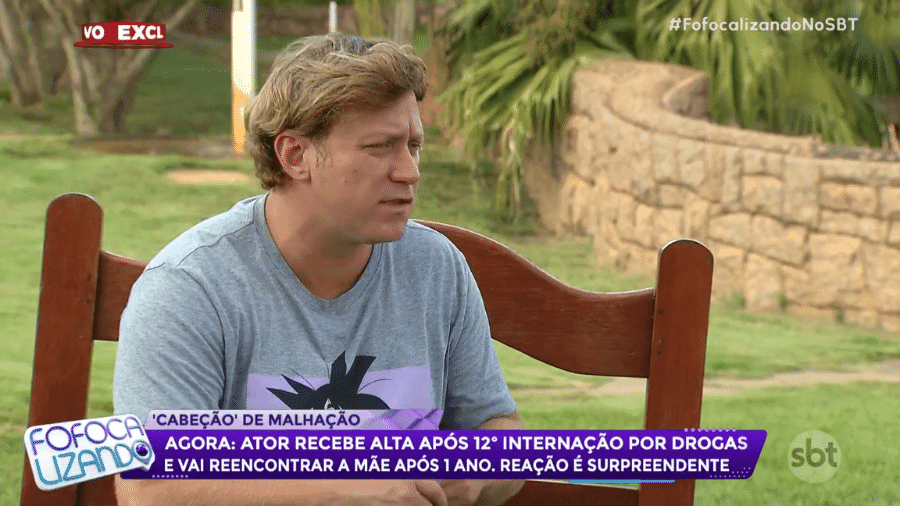 Sérgio Handjakof em entrevista ao Fofocalizando do SBT - Foto Reprodução SBT Sérgio Handjakof em entrevista ao Fofocalizando do SBT - Foto Reprodução SBT
