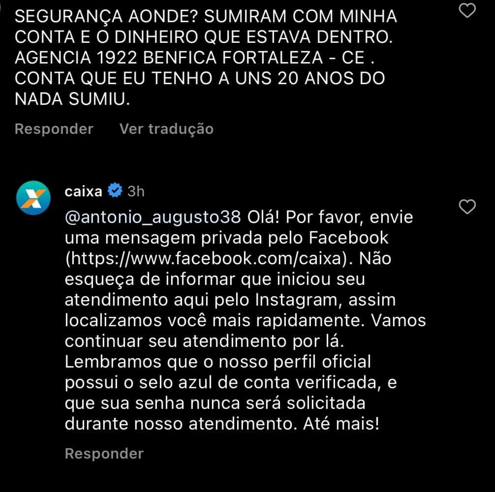 Situação da Caixa enfurece clientes e você precisa estar atento - Foto Reprodução Instagram Situação da Caixa enfurece clientes e você precisa estar atento - Foto Reprodução Instagram