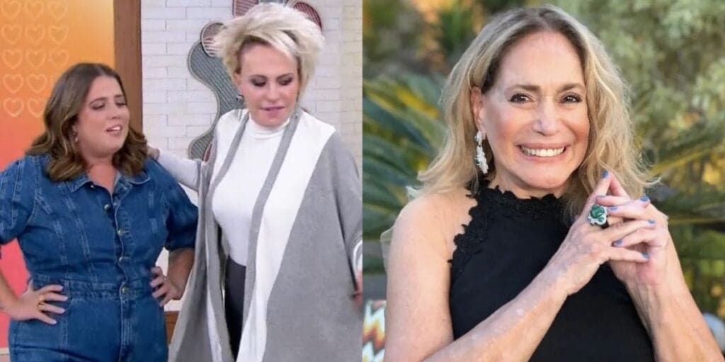 Tati Machado expõe o que ouviu de Susana Vieira em bastidores e Ana Maria assume: "Ela fica triste"
