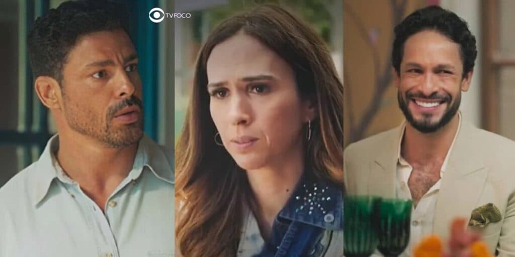 Terra e Paixão - Caio faz grave acusação contra Irene, Anely se esconde de Tadeu e Luigi aceita proposta de Antônio