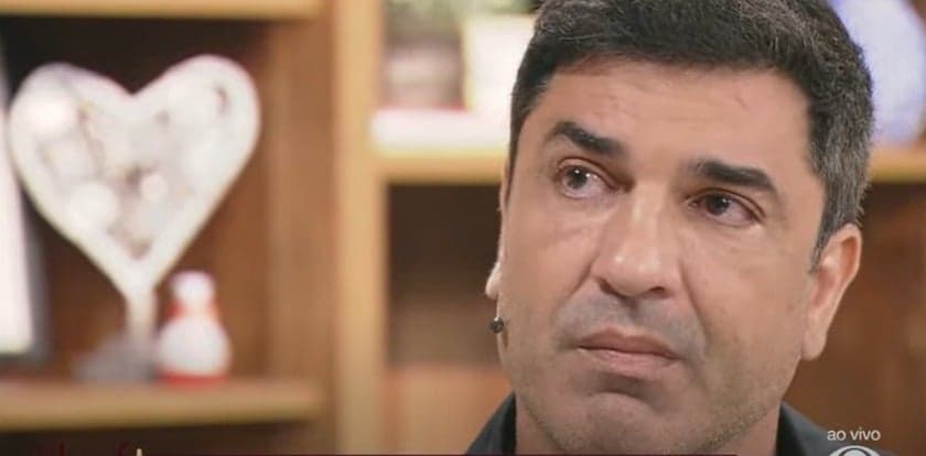 Edu Guedes ficou muito emocionado com o que viu em seu programa (Reprodução: Band) Edu Guedes ficou muito emocionado com o que viu em seu programa (Reprodução: Band)