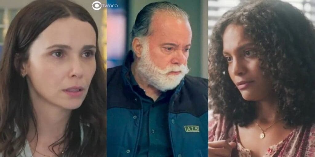 Terra e Paixão - Após apunhalar Antônio pelas costas, Lucinda tira carta da manga para salvar Aline