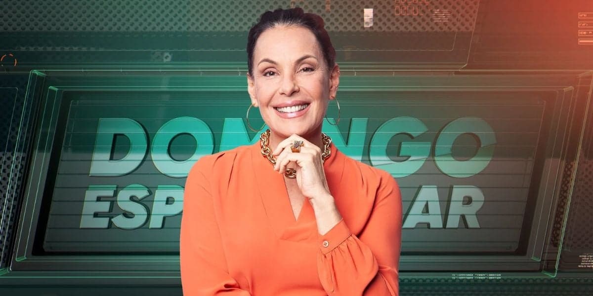 A apresentadora, Carolina Ferraz no “Domingo Espetacular” na Record - Foto Reprodução Internet A apresentadora, Carolina Ferraz no “Domingo Espetacular” na Record - Foto Reprodução Internet