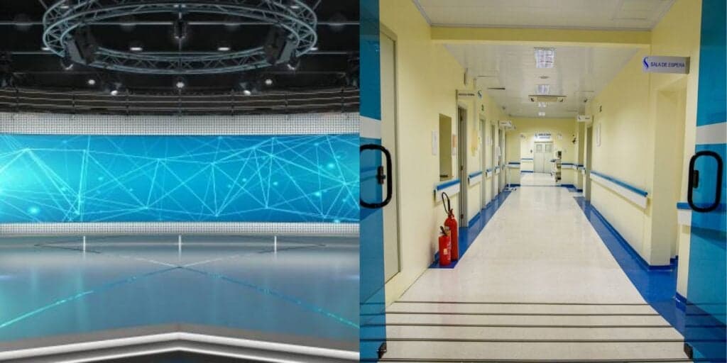 Terror: A apresentadora que acabou sangrando no meio de programa ao vivo e foi às pressas para hospital