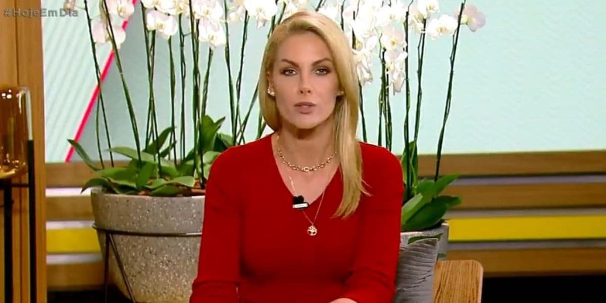 Ana Hickmann no Hoje em Dia - Foto: Record Ana Hickmann no Hoje em Dia - Foto: Record