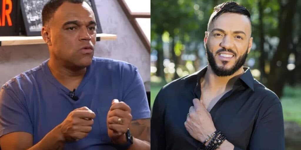 Denílson detona Belo por dívida e expõe o que ele anda fazendo: "Como você coloca a cabeça no travesseiro?"