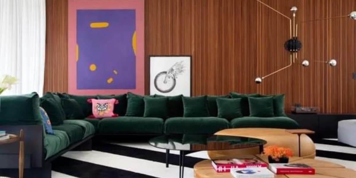Área de descanso e conversa com os amigos e familiares - Foto Casa Vogue Área de descanso e conversa com os amigos e familiares - Foto Casa Vogue