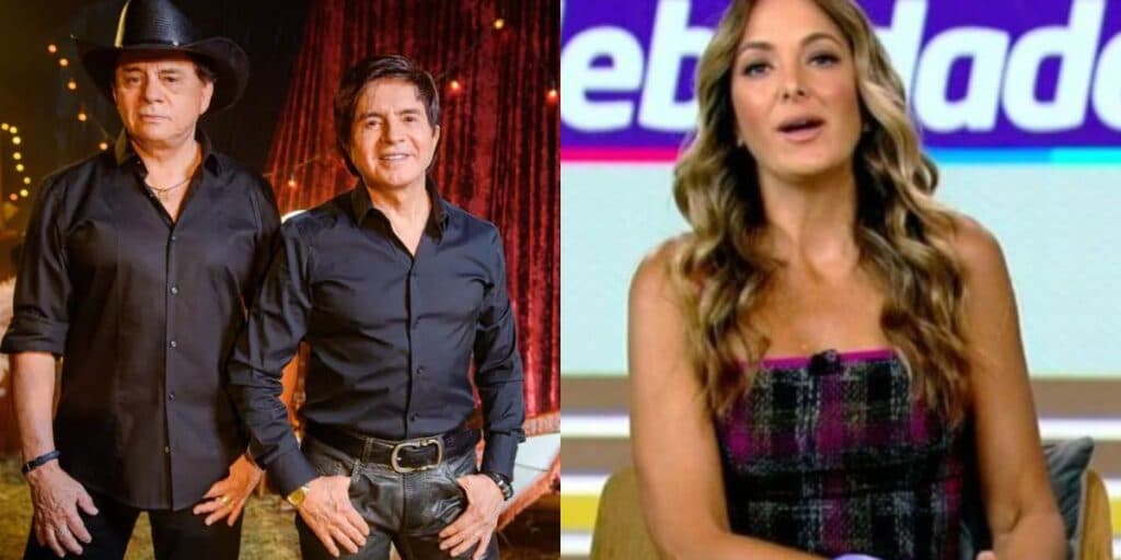 Tici Pinheiro dá notícia triste envolvendo Chitãozinho e Xororó na Record e crava: "Está chegando ao final"