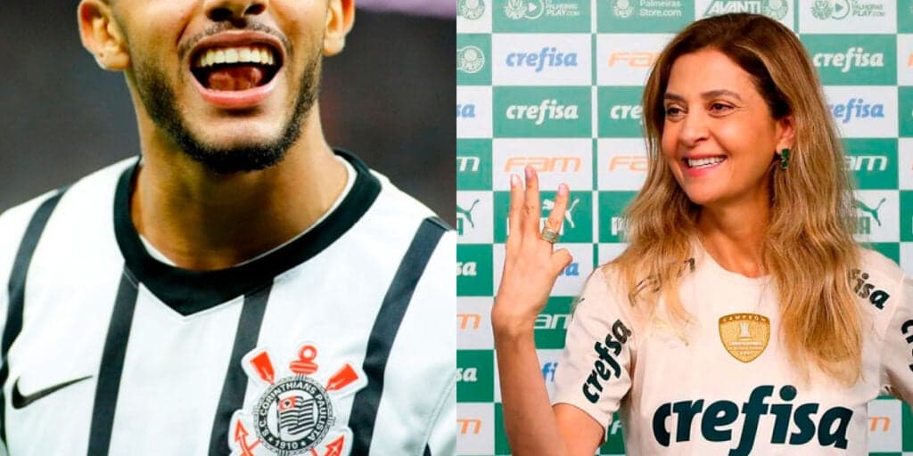 De volta ao Brasil e no rival: Valendo 100 milhões, ex-Corinthians vira alvo de Leila para o Palmeiras