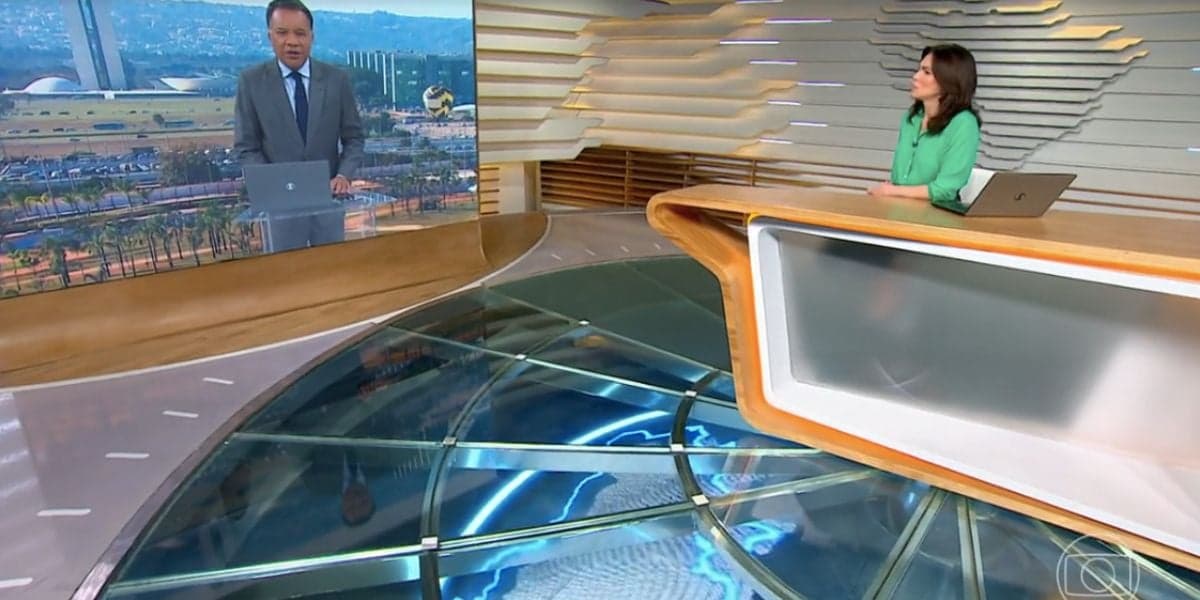 Heraldo Pereira e Ana Paula Araújo no Bom Dia Brasil (Foto: Reprodução / Globo) Heraldo Pereira e Ana Paula Araújo no Bom Dia Brasil (Foto: Reprodução / Globo)