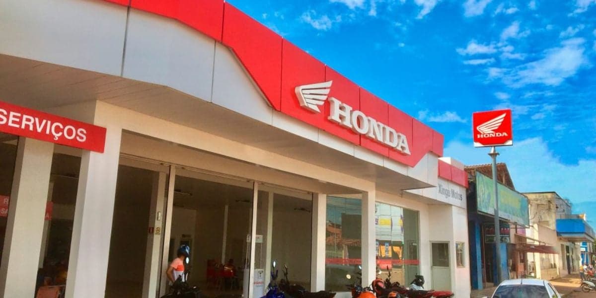 Loja de motos da Honda - Foto Internet Loja de motos da Honda - Foto Internet