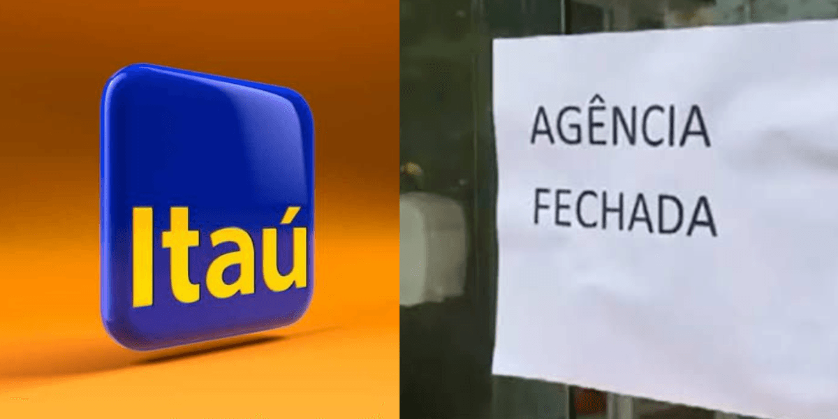 Itaú fecha outra agência (Reprodução/Montagem-Tv Foco)) Itaú fecha outra agência (Reprodução/Montagem-Tv Foco))