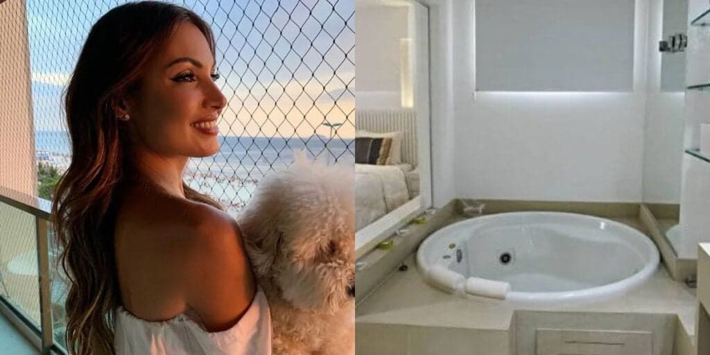 R$23 milhões, com banheira e em frente ao mar: O apartamento discreto e luxuoso de Patrícia Poeta
