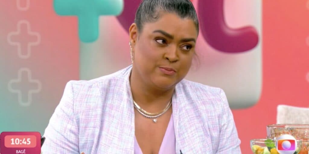 A famosa cantora Mais Você, da Globo (Foto: Globo) A famosa cantora Mais Você, da Globo (Foto: Globo)