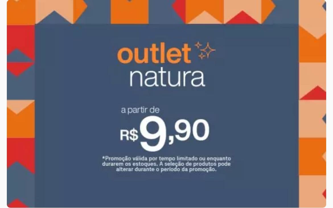 Promoção no site oficial da Natura - Foto Reprodução Natura Promoção no site oficial da Natura - Foto Reprodução Natura