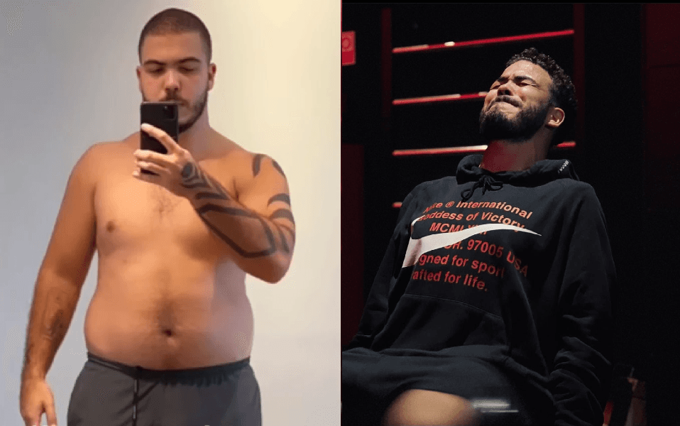 Antes e depois do DJ (Foto: Reprodução/ Internet) Antes e depois do DJ (Foto: Reprodução/ Internet)