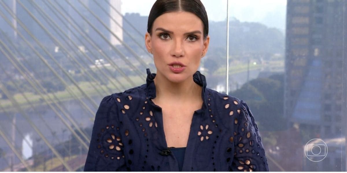 Sabina Simonato durante o Bom Dia São Paulo (Foto: Reprodução / Globo) Sabina Simonato durante o Bom Dia São Paulo (Foto: Reprodução / Globo)