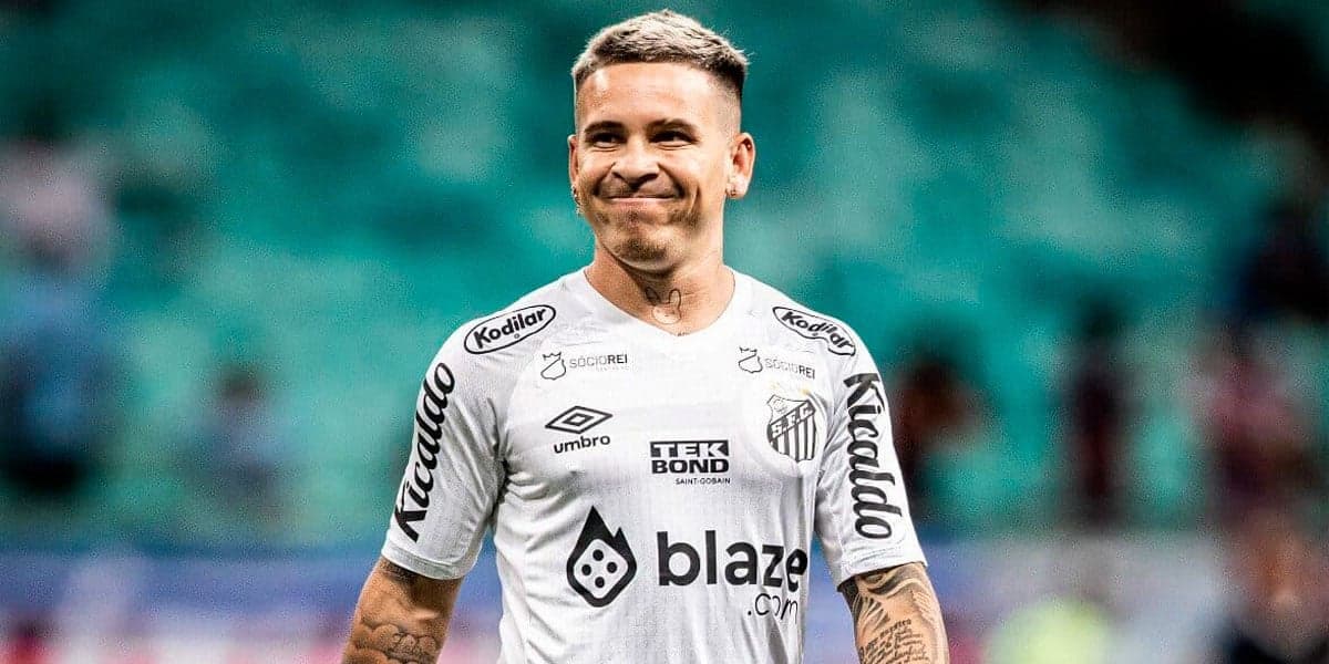 Soteldo fica no Santos (Foto: Raul Baretta / Santos FC) Soteldo fica no Santos (Foto: Raul Baretta / Santos FC)