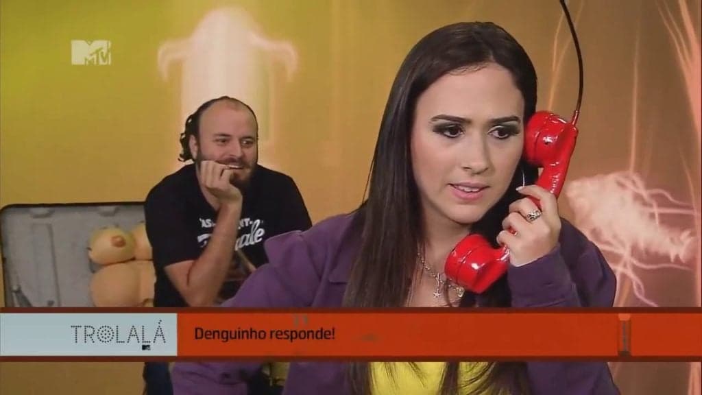 Tata Werneck no programa Trolalá da MTV Brasil - Foto Reprodução Internet Tata Werneck no programa Trolalá da MTV Brasil - Foto Reprodução Internet
