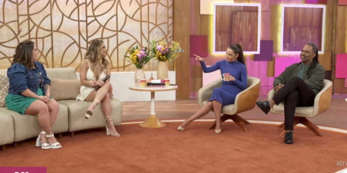 Tati Machado, Lexa, Patrícia Poeta e Manoel Soares no Encontro (Foto: Reprodução / Globo) Tati Machado, Lexa, Patrícia Poeta e Manoel Soares no Encontro (Foto: Reprodução / Globo)